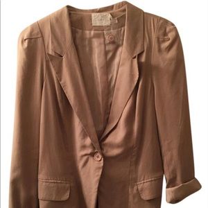 Lush tan blazer